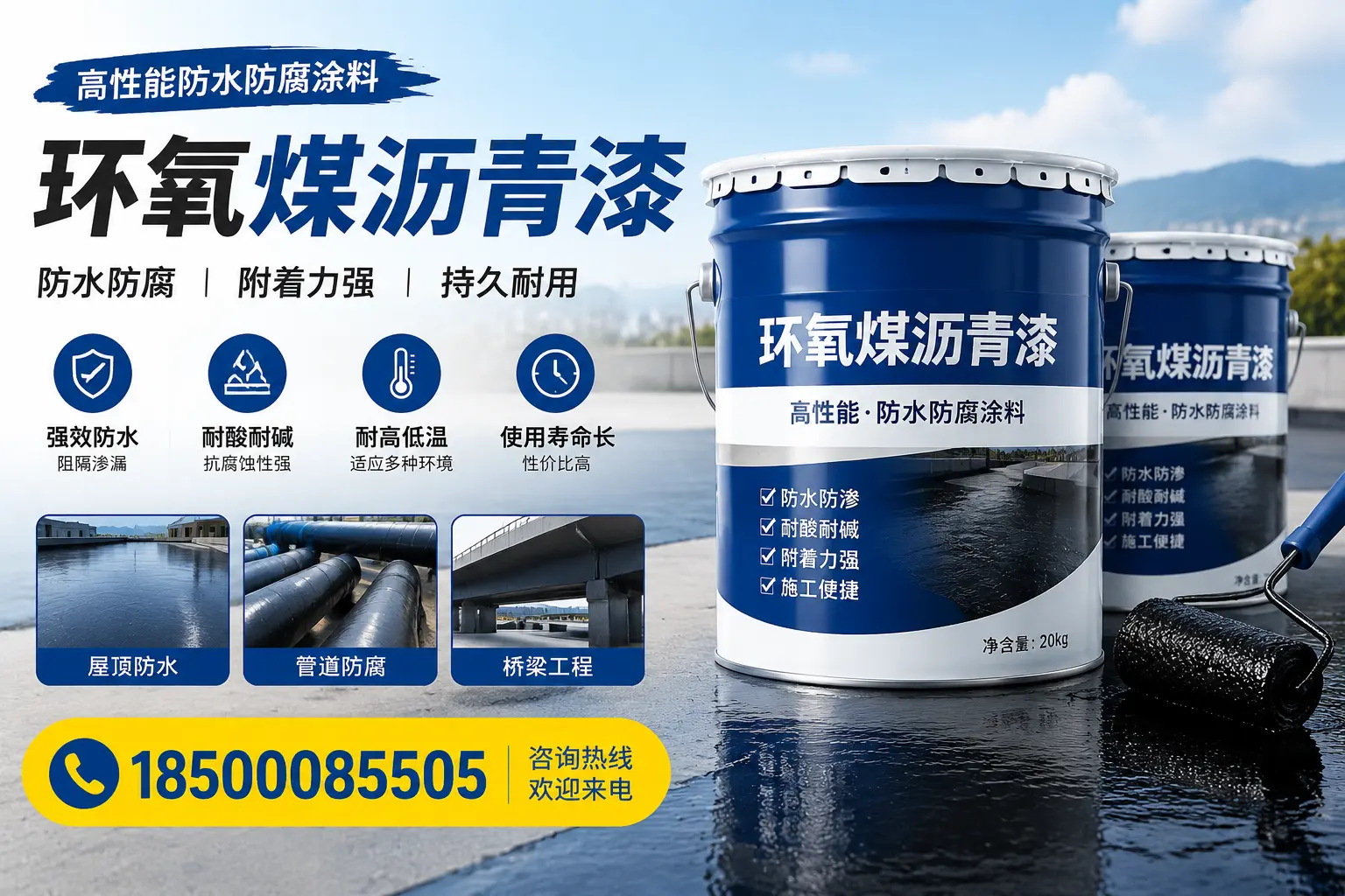 环氧煤沥青漆的市场前景如何？白杨用户需关注